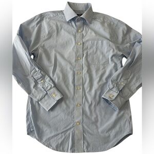 Vineyard Vines Light Blue Micro-Stripe Dress Shirt